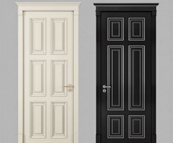 European Style Single Door-ID:740957985