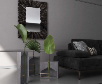 Modern Ground Green Plant Potted Plants-ID:330523012