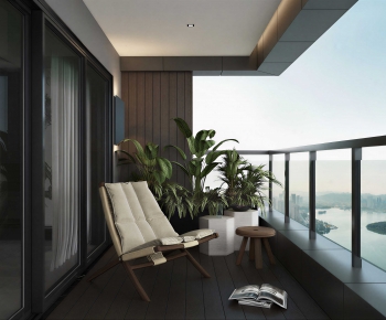 Modern Balcony-ID:837208037