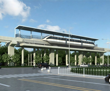 Modern Building Component-ID:156945941
