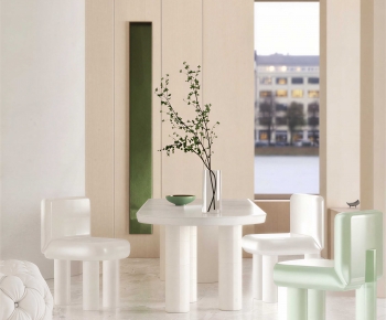 Modern Dining Table And Chairs-ID:630930909