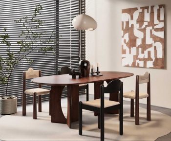 Modern Dining Table And Chairs-ID:602371939
