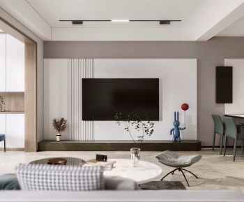 Modern A Living Room-ID:845710041