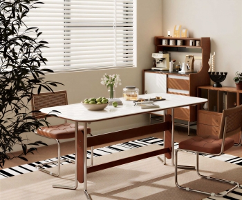 Modern Dining Table And Chairs-ID:540572887