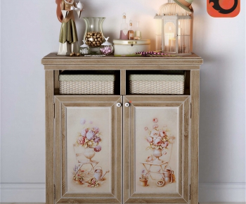 New Chinese Style Side Cabinet-ID:792222989