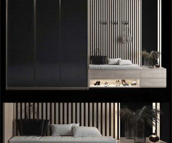 Modern Shoe Cabinet-ID:823920975
