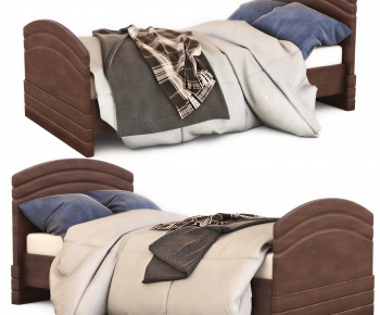 Modern Single Bed-ID:550084119