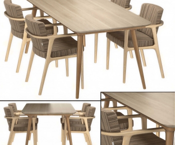 Modern Dining Table And Chairs-ID:458645119