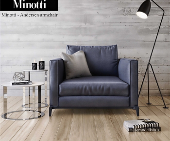 Modern Single Sofa-ID:960596082