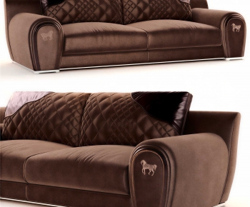Simple European Style A Sofa For Two-ID:235522999