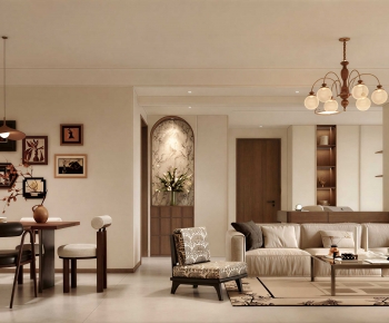Modern A Living Room-ID:739994059