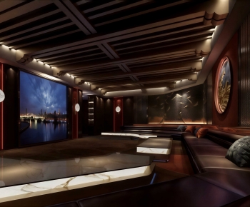 Modern Audiovisual Room-ID:973867899