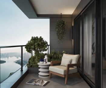 Modern Leisure Balcony-ID:167421107