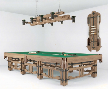 Industrial Style Pool Table-ID:367289075