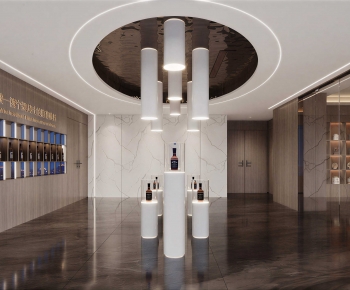 Modern Exhibition Hall-ID:943690067