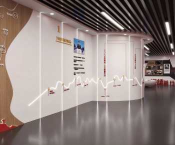 Modern Exhibition Hall-ID:516765122