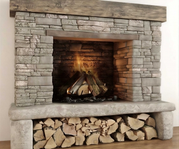 Modern Fireplace-ID:872796064