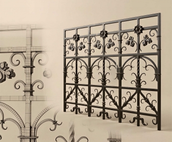 European Style Guardrail-ID:853483921