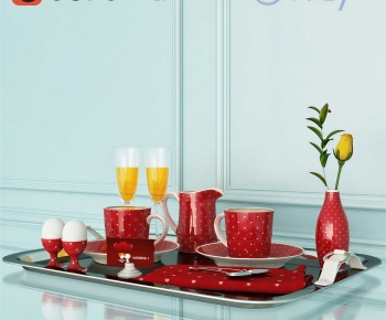 Modern Tea Set-ID:402620084