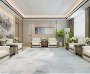 New Chinese Style Reception Room-ID:622957947