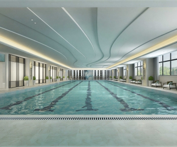 Modern Natatorium-ID:390746125