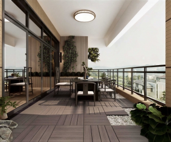 Modern Balcony-ID:668860912