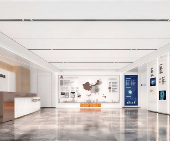 Modern Exhibition Hall-ID:852235081