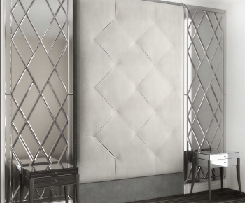 Simple European Style TV Wall-ID:611835969