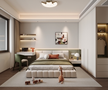 Modern Boy's Room And Son's Room-ID:696742064