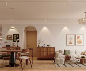 Nordic Style A Living Room-ID:580189221