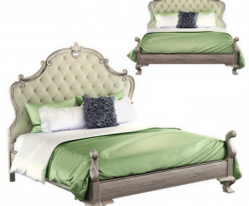 European Style Double Bed-ID:267889987