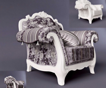 European Style Single Sofa-ID:922856093