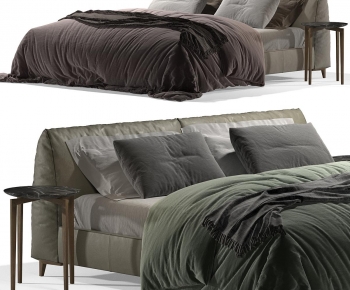 Modern Double Bed-ID:943763975