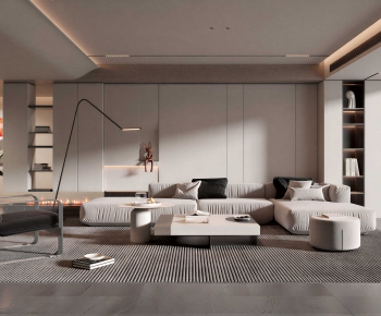 Modern A Living Room-ID:761549955