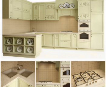 American Style Kitchen Cabinet-ID:940197942