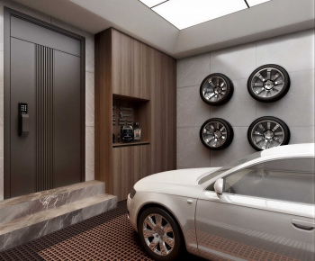 Modern Underground Garage-ID:398998987