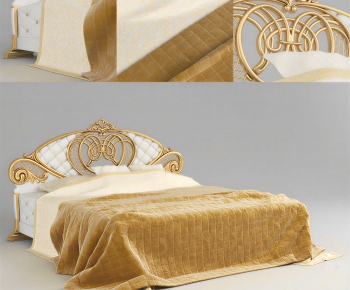 European Style Double Bed-ID:835551982
