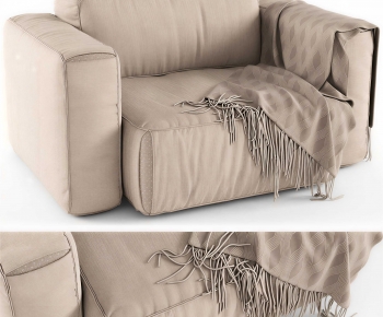Modern Single Sofa-ID:420539437