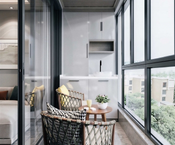 Modern Leisure Balcony-ID:814213048