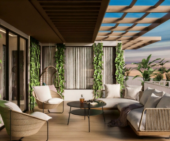 Modern Leisure Balcony-ID:112237931