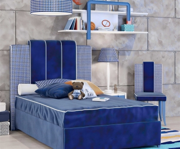 Modern Child's Bed-ID:945880896
