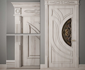 European Style Single Door-ID:807109129