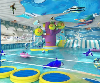 Modern Children's Playroom-ID:394836904