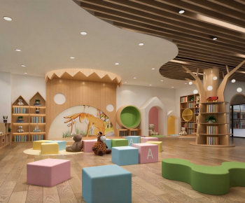 Modern Children's Kindergarten-ID:450864086