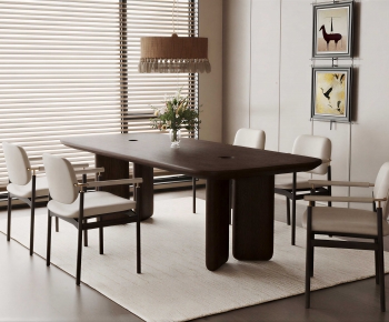 Modern Dining Table And Chairs-ID:101387023
