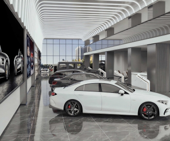 Modern Exhibition Hall-ID:272053008