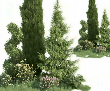 Modern Plant Pile-ID:890510083