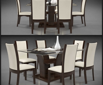 Modern Dining Table And Chairs-ID:866672047