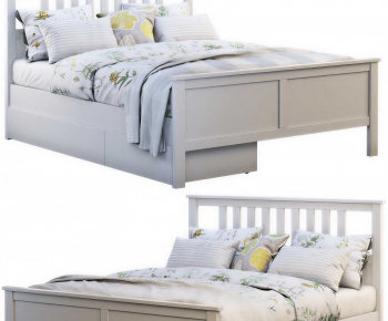 Modern Double Bed-ID:482407092