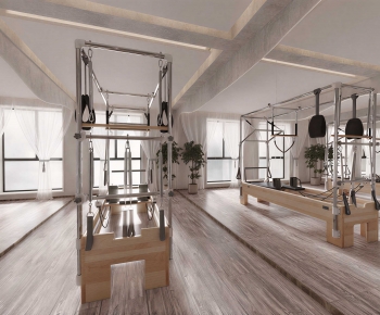 Modern Yoga Room-ID:780879025